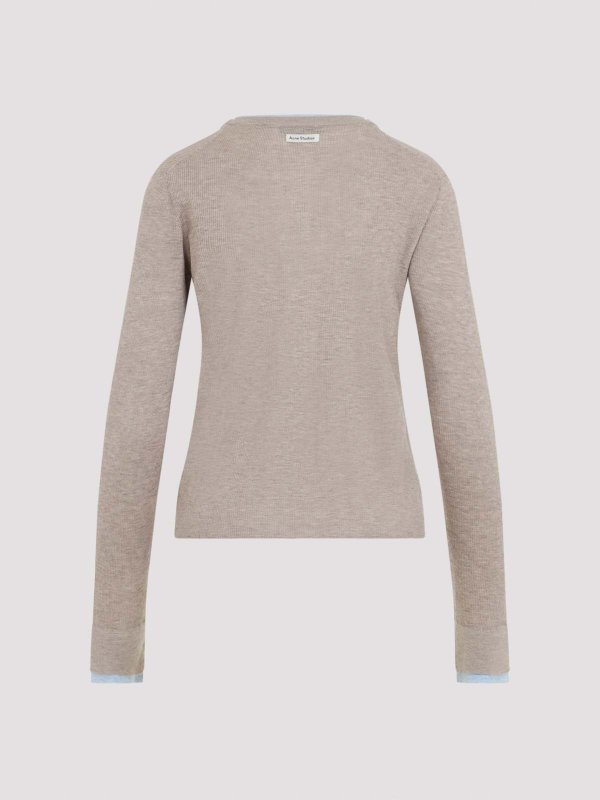Acne Studios: カーディガン online - カーディガン - ベージュ