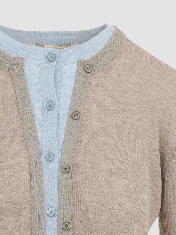 The Best Shops Acne Studios: カーディガン - カーディガン - ベージュ