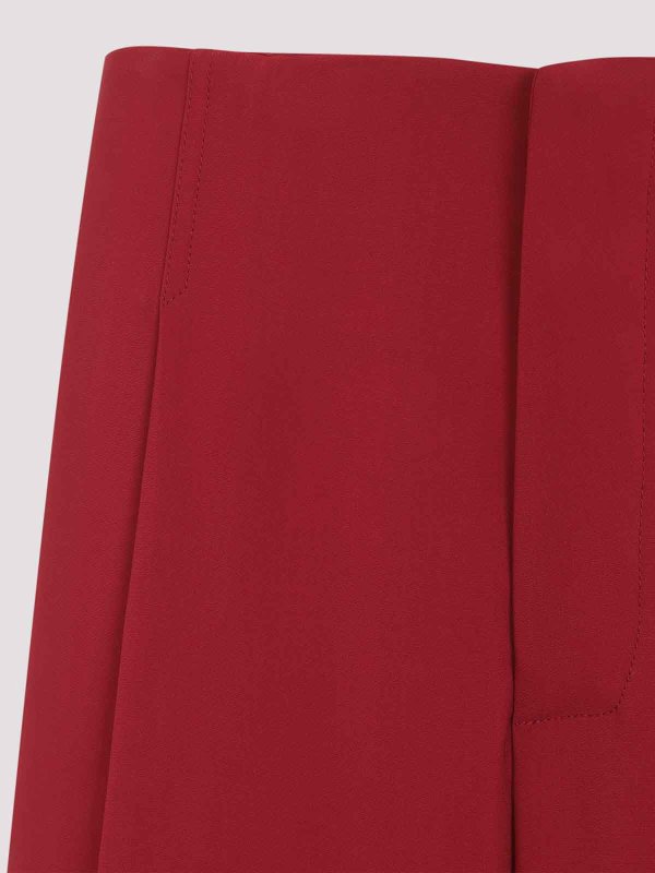 The Best Shops ALBERTA FERRETTI: カジュアルトラウザー - カジュアルパンツ - 赤