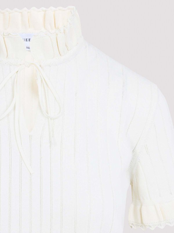 トップ/タンクトップ - 白 shop online: ALEXANDER MCQUEEN