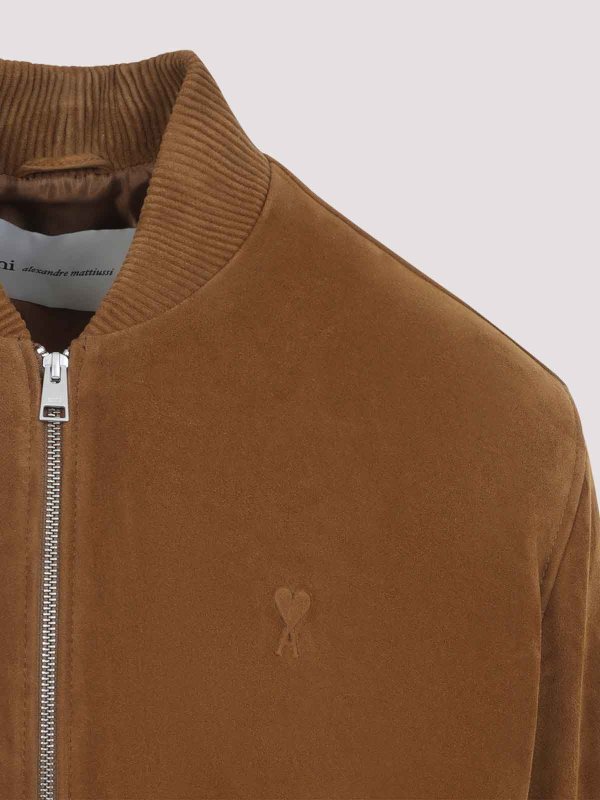 Bomber - Marron shop online: AMI PARIS
