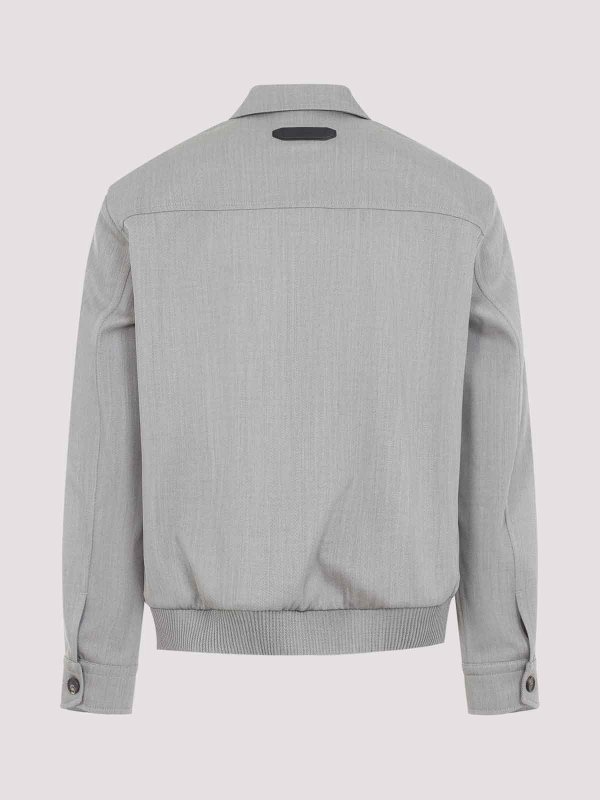 BRIONI: ダウン・ハイテクジャケット online - ダウンジャケット - ベージュ