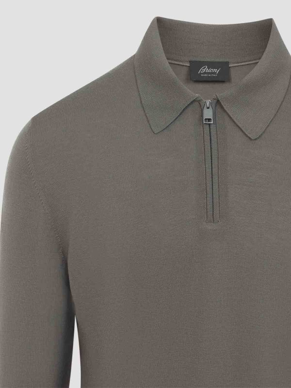 The Best Shops BRIONI: ポロシャツ - ポロシャツ - ブラウン