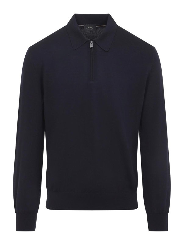 BRIONI: Polos  - Polo - Bleu