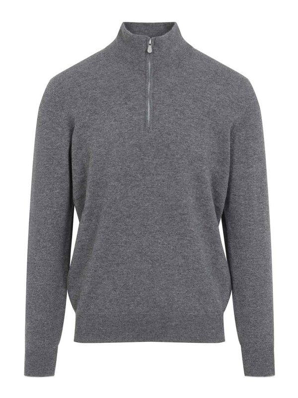 BRUNELLO CUCINELLI: クルーネック - クルーネック - グレー
