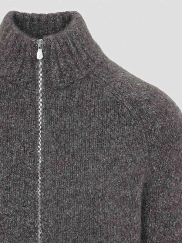 カーディガン - ダークブラウン shop online: BRUNELLO CUCINELLI
