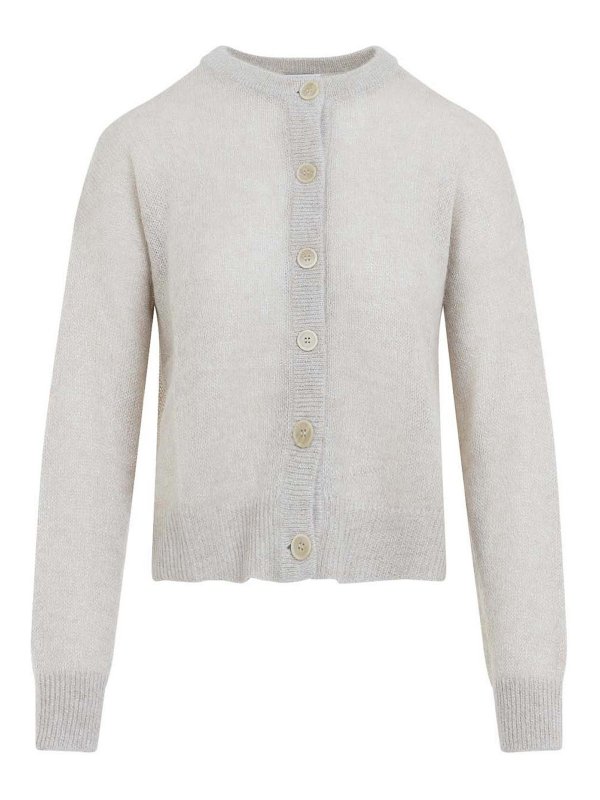 BRUNELLO CUCINELLI: カーディガン - カーディガン - クリーム