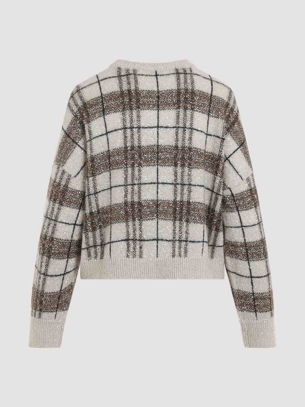 BRUNELLO CUCINELLI: クルーネック online - クルーネック - クリーム