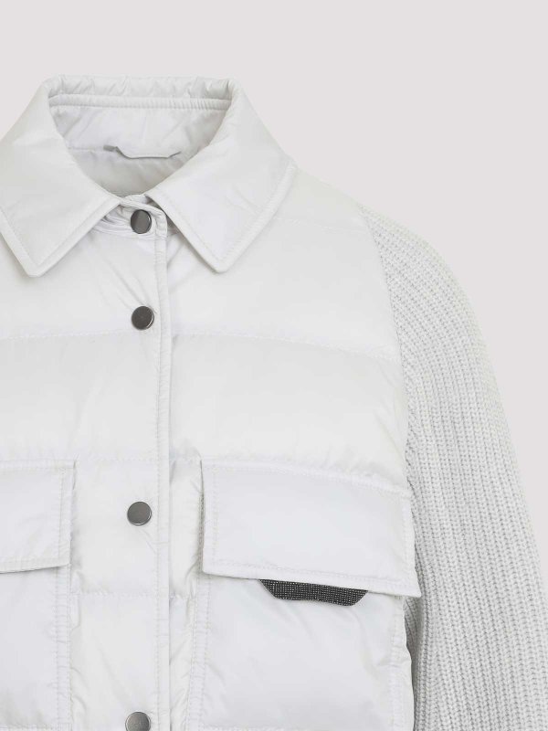 The Best Shops BRUNELLO CUCINELLI: ダウン・ハイテクジャケット - ダウンジャケット - 白