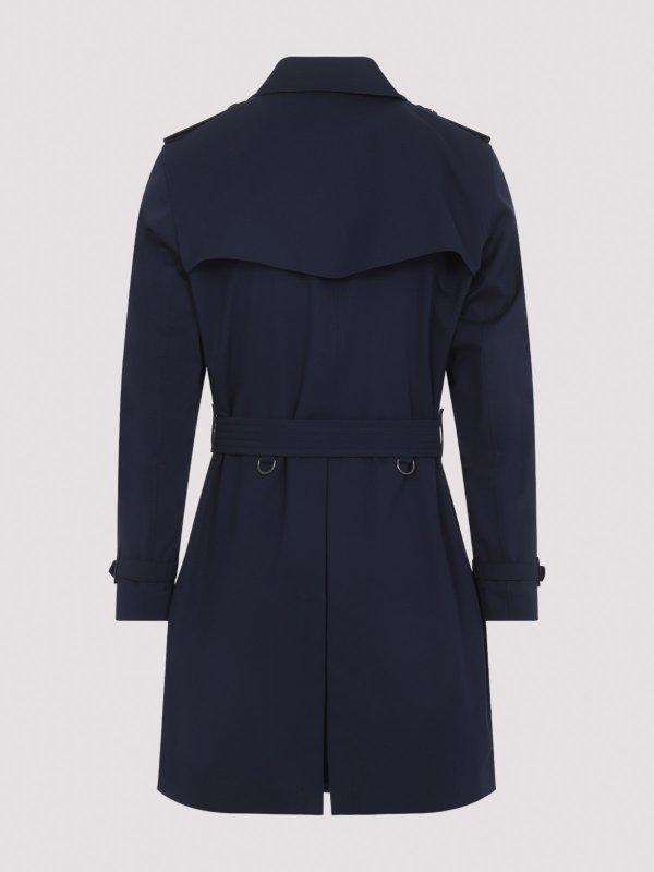 BURBERRY: トレンチコート online - トレンチコート - ブルー