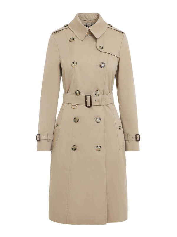 BURBERRY: トレンチコート - トレンチコート - ベージュ