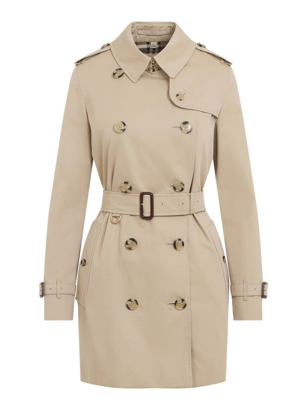 BURBERRY: トレンチコート - トレンチコート - ベージュ