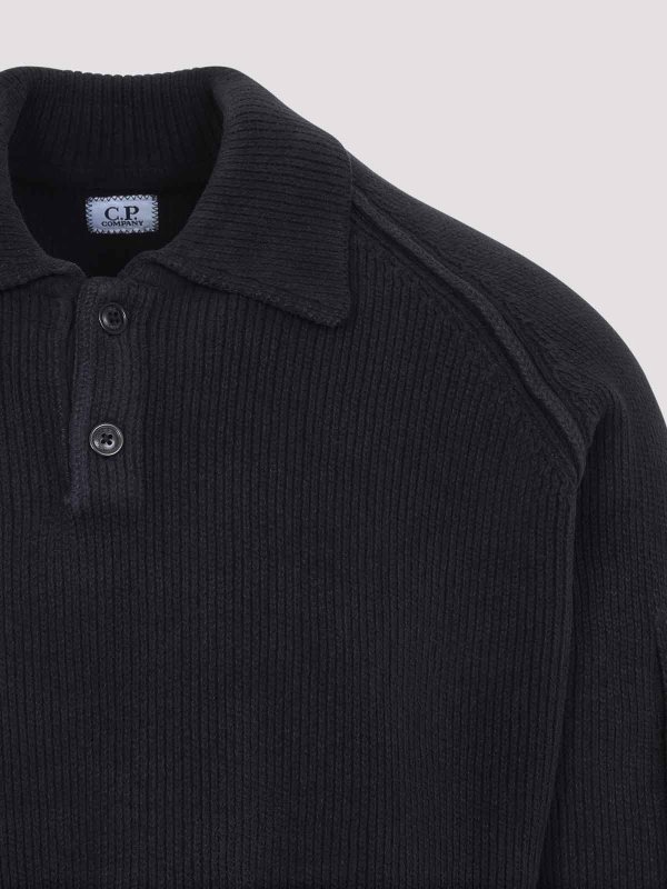 The Best Shops C.P. COMPANY: ポロシャツ - ポロシャツ - 黒