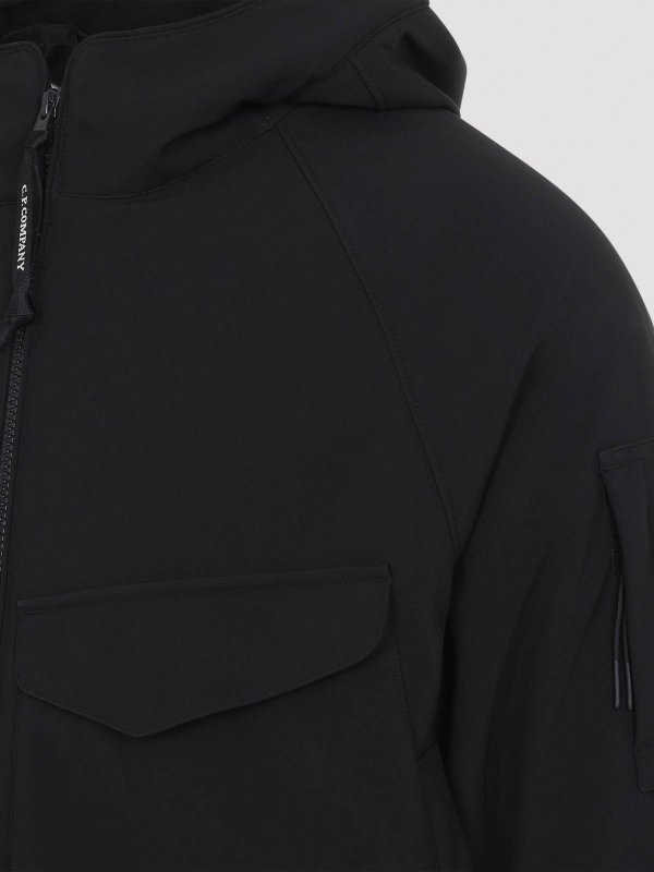ダウンジャケット - 黒 shop online: C.P. COMPANY