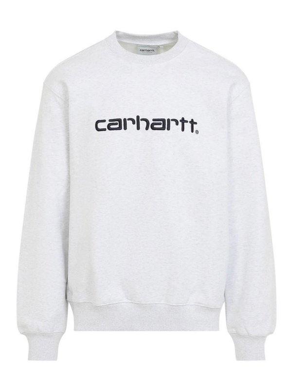 CARHARTT: スウェット＆セーター - スウェットシャツ/セーター - グレー