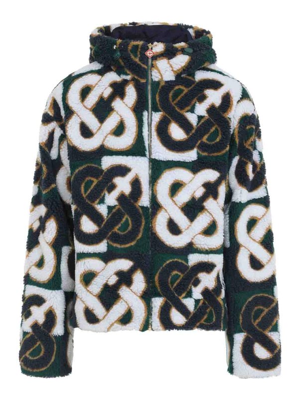 CASABLANCA: casual jackets - Fleece Jacket