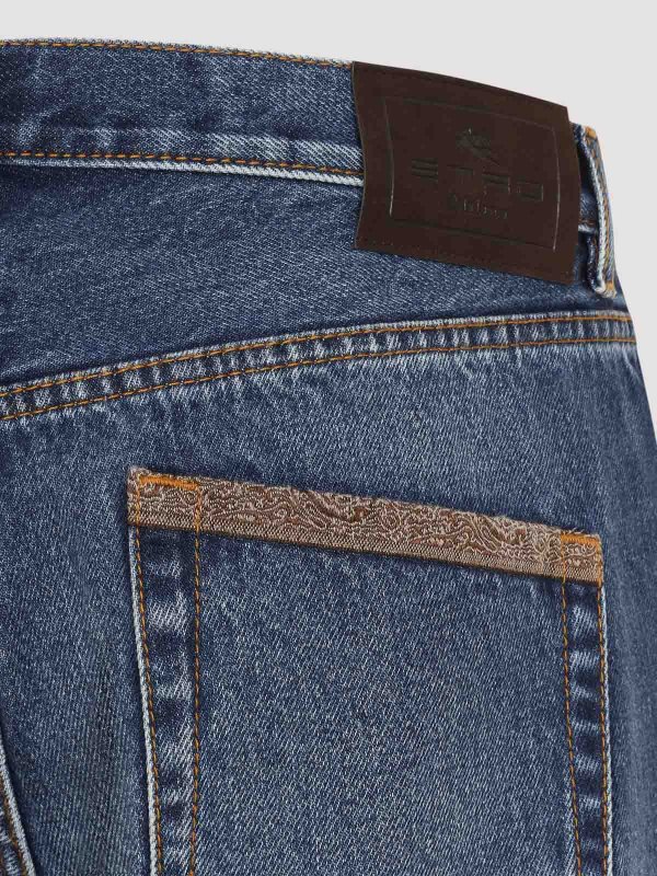 Vaqueros Rectos - Lavado Oscuro shop online: ETRO