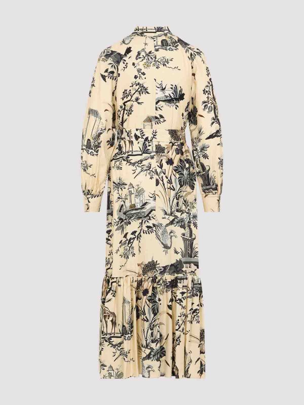 ETRO: ニーレングスドレス online - 膝丈ドレス - ベージュ