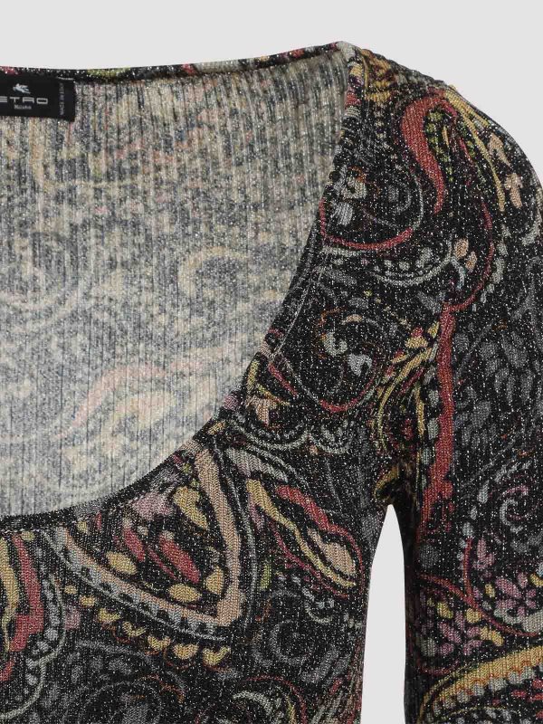 クルーネック - 緑 shop online: ETRO