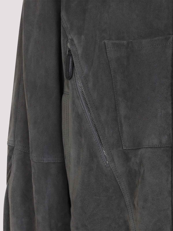 The Best Shops GIORGIO ARMANI: ダウン・ハイテクジャケット - ダウンジャケット - 銀