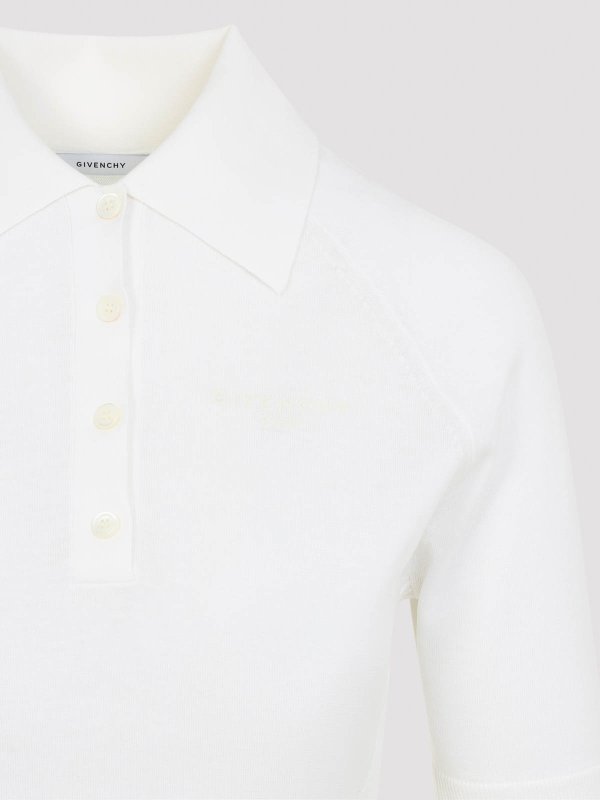 ポロシャツ - 白 shop online: GIVENCHY