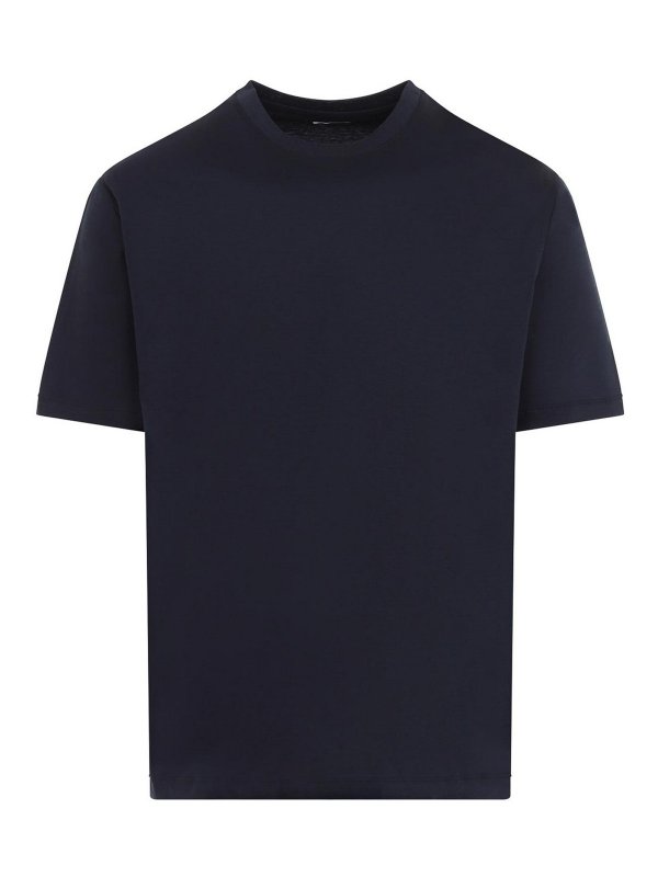 KITON: Tシャツ - Tシャツ - ブルー