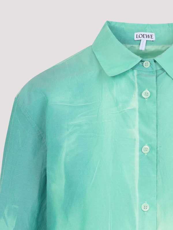 The Best Shops LOEWE: Camisas - Camisa - Verde