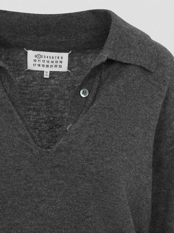The Best Shops Maison Margiela: ポロシャツ - ポロシャツ - グレー