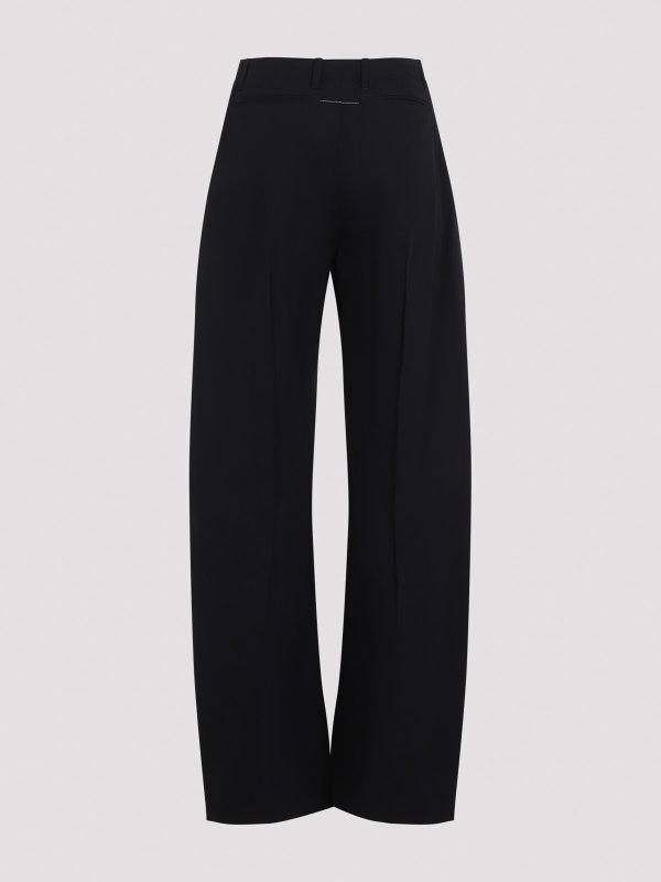 MM6 MAISON MARGIELA: カジュアルトラウザー online - カジュアルパンツ - 黒