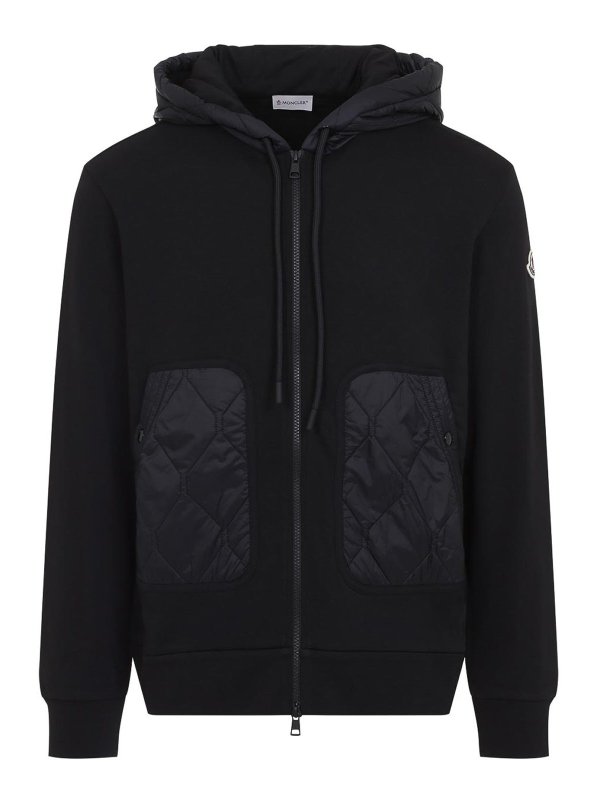 MONCLER: スウェット＆セーター - スウェットシャツ/セーター - 黒