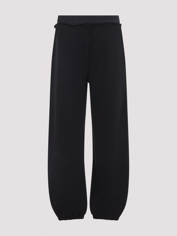 MONCLER: スウェットパンツ online - トラックスーツ ボトムス - 黒