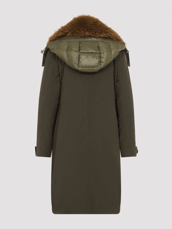 MONCLER: parka online - Parka lungo Halicte