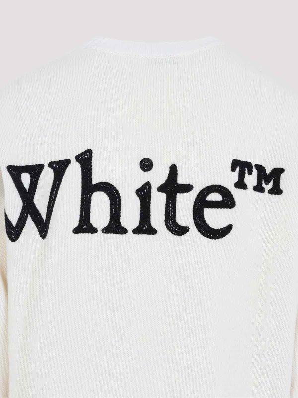 The Best Shops OFF-WHITE: クルーネック - クルーネック - 白