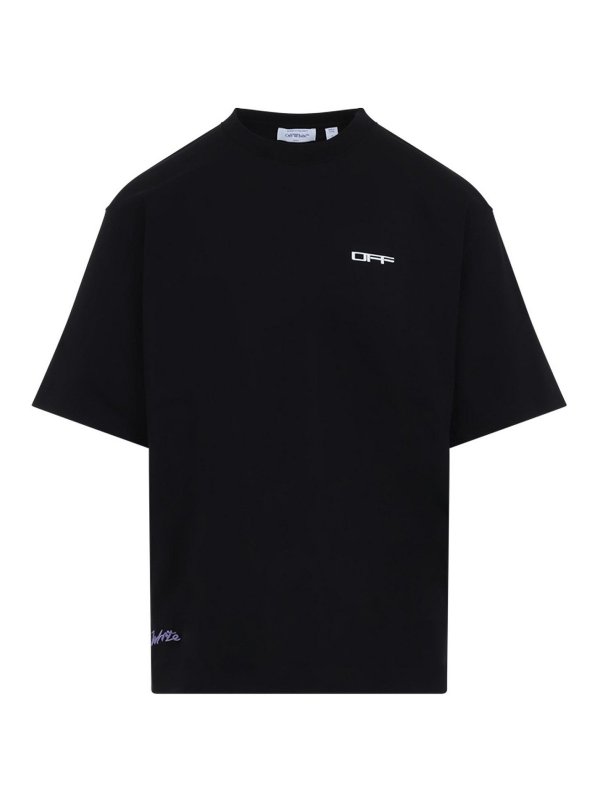 OFF-WHITE: Camisetas - Camiseta - Blanco