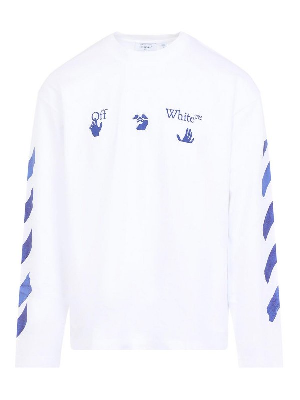 OFF-WHITE: Camisetas - Camiseta - Blanco