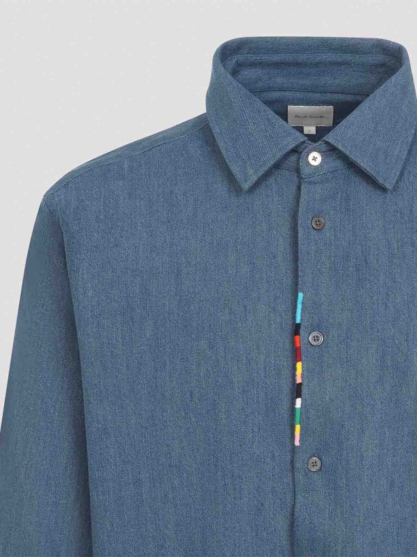 The Best Shops PAUL SMITH: Hemden - Hemd - Hellblau