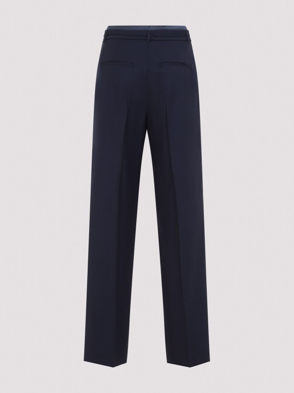 PESERICO: casual trousers online - Belted Pants