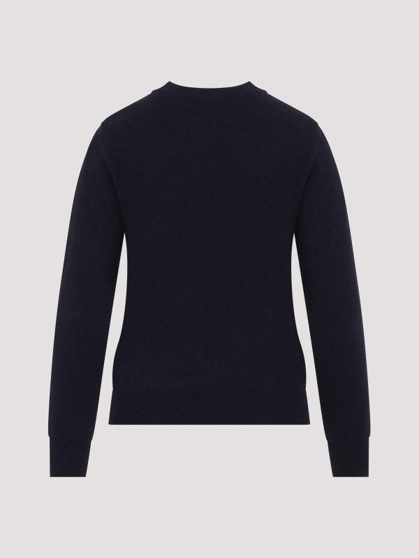 PESERICO: Strickpullover mit Rundhalsausschnitt online - Rundhalspullover - Blau