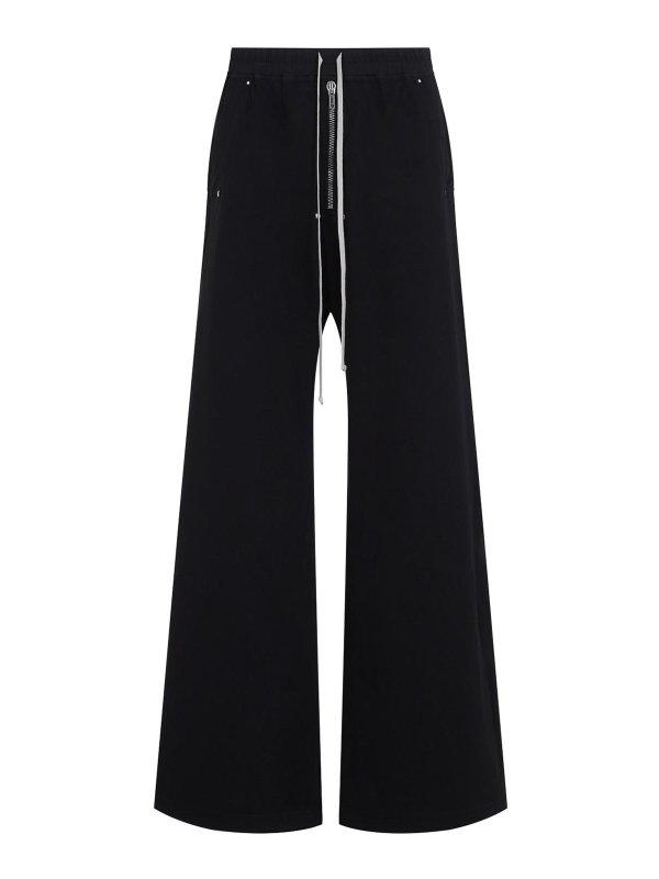 RICK OWENS: Jeans Rectos - Vaqueros Rectos - Negro