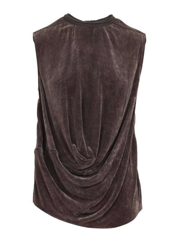 RICK OWENS: Tops & Tank tops - Subhuman Top
