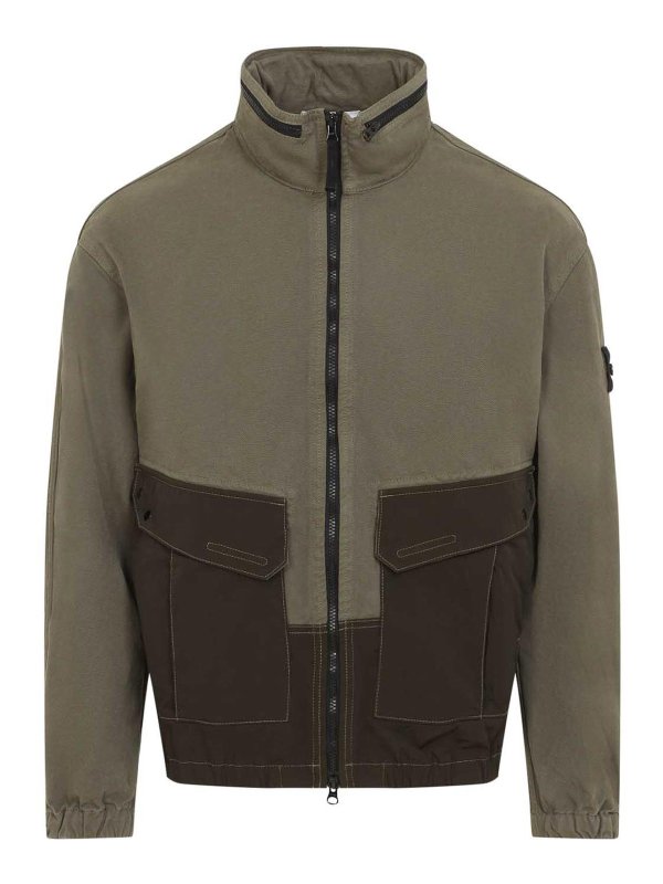 STONE ISLAND: giacche casual - Giacca in cotone