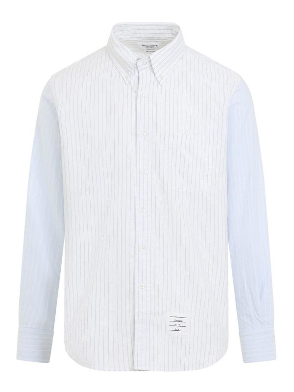 THOM BROWNE: shirts - Button Down Shirt