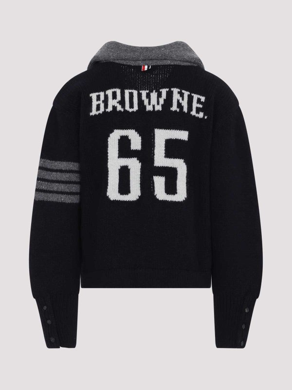THOM BROWNE: カーディガン online - カーディガン - ダークブルー