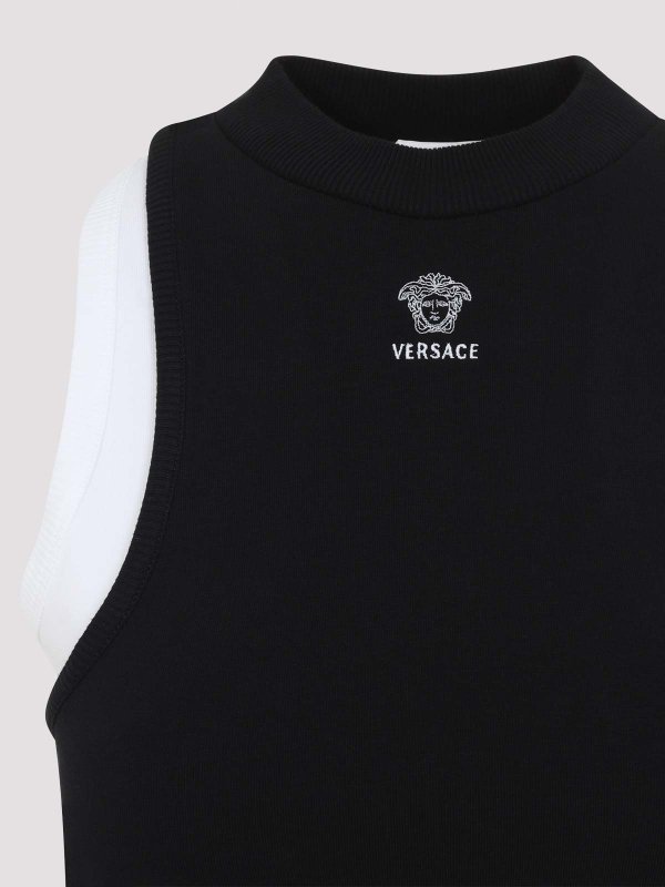 The Best Shops VERSACE: Tops und Tank Tops - Top - Schwarz