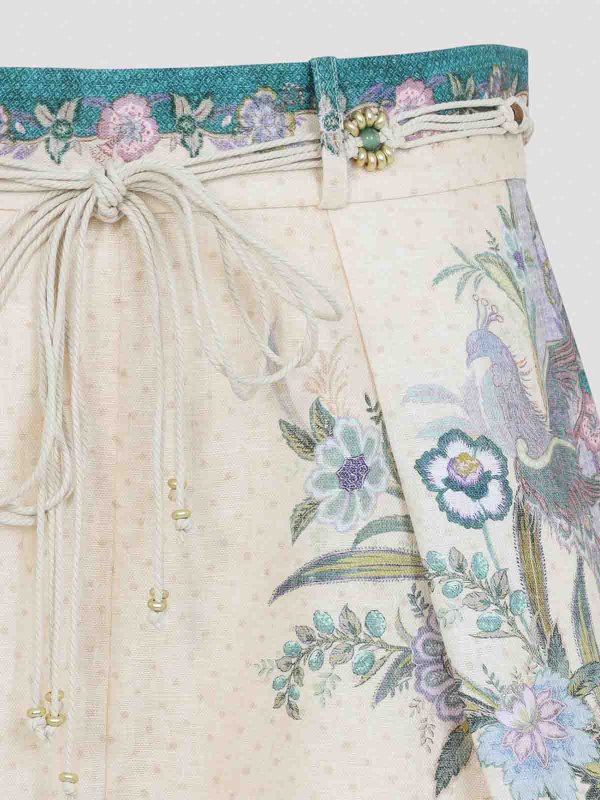 The Best Shops ZIMMERMANN: Shorts - Short - Crème