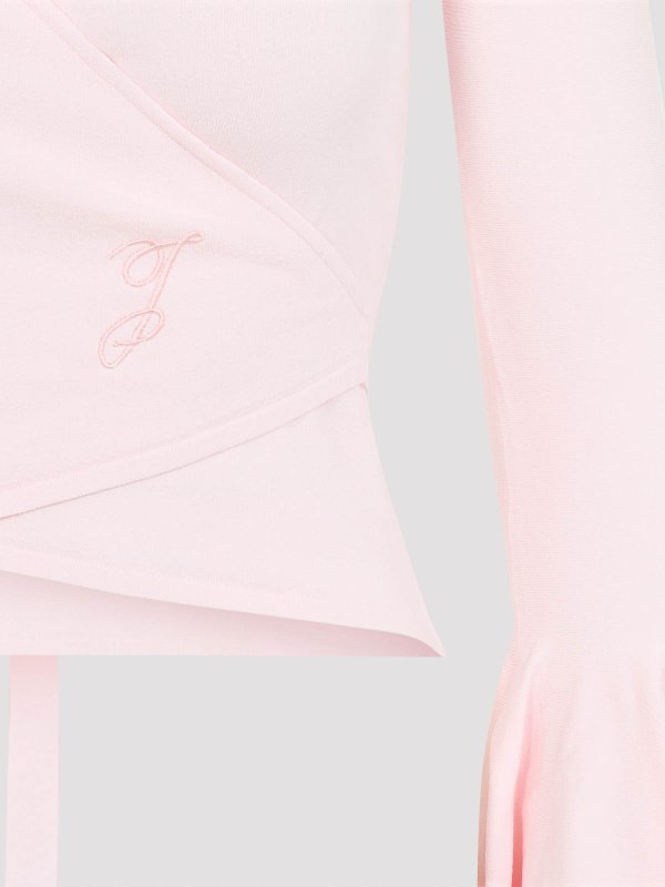 The Best Shops JACQUEMUS: トップス＆タンクトップ - フレアジーンズ - ライトピンク