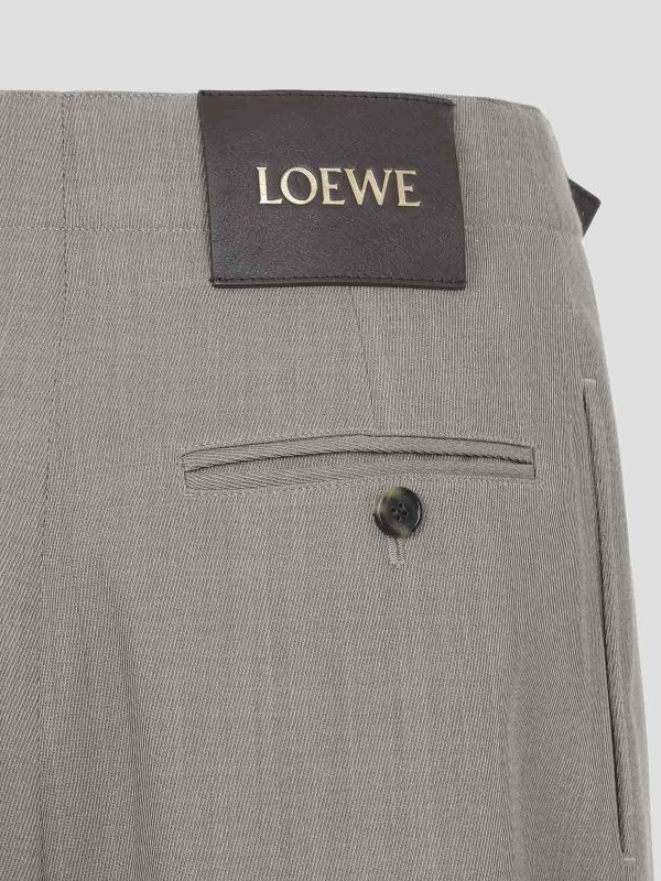 The Best Shops LOEWE: カジュアルトラウザー - カジュアルパンツ - ベージュ