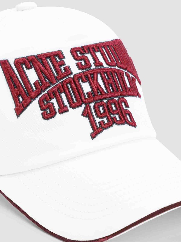 The Best Shops Acne Studios: 帽子＆キャッブ - 帽子 - 白