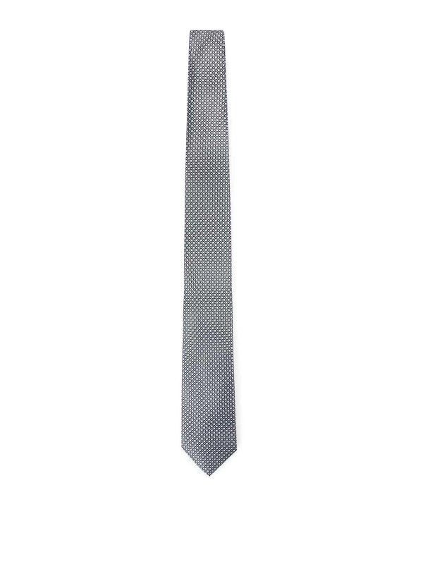 BRIONI: ネクタイ＆蝶ネクタイ - ネクタイ - ブルー