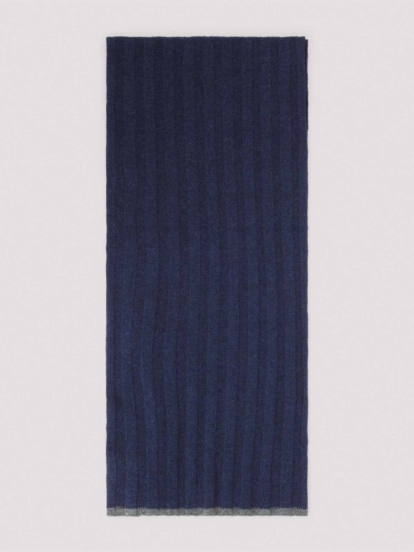 The Best Shops BRUNELLO CUCINELLI: スカーフ - スカーフ - ダークブルー